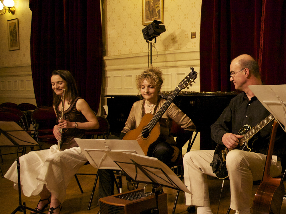 Avec Maria-Pia Bonanni, flûte (photo Stéphane Lemaire)